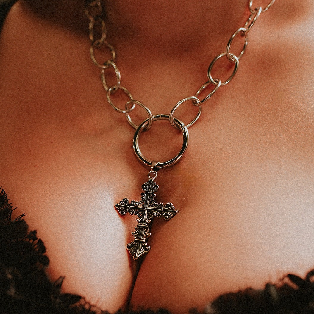 Charm Coven Lament Cross Charm - Sweet Cokie