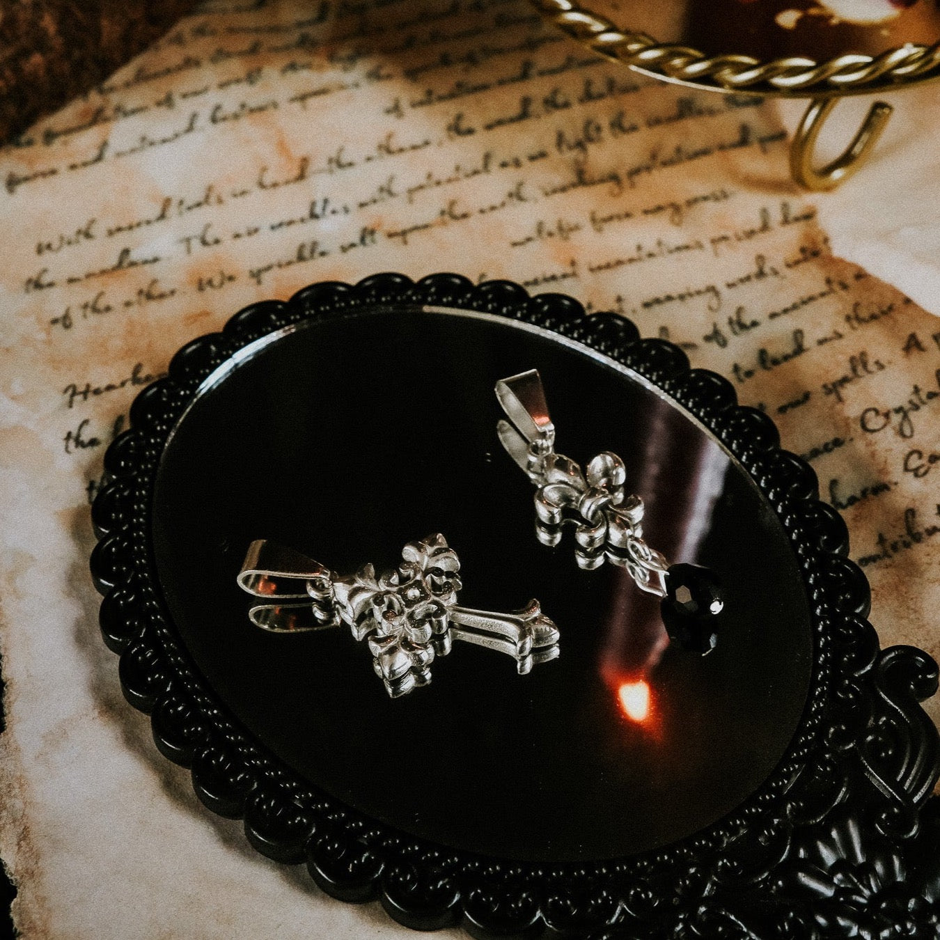 Charm Coven Requiem Fleur De Lis Charm - Sweet Cokie