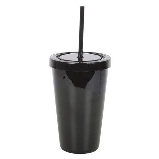 Goth Juice Plastic Tumbler with Straw - Sweet Cokie