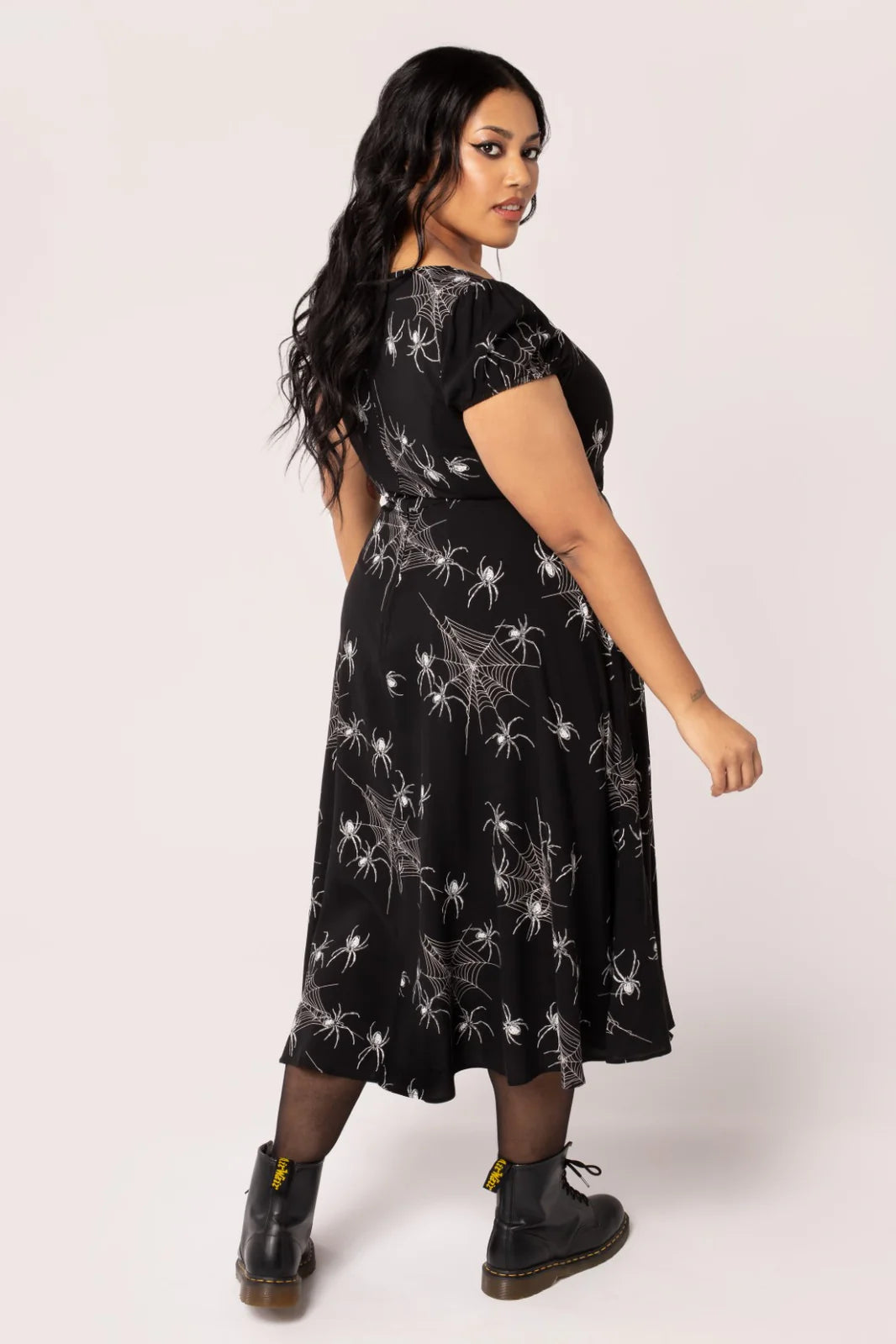 Grungy Spider Dress - Hell Bunny - Sweet Cokie