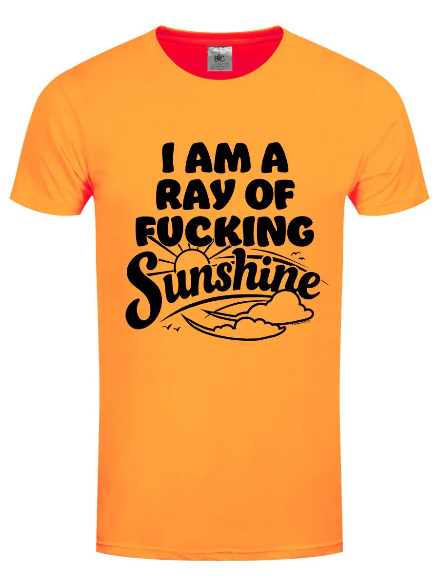 I Am A Ray Of Fucking Sunshine Apricot T-Shirt