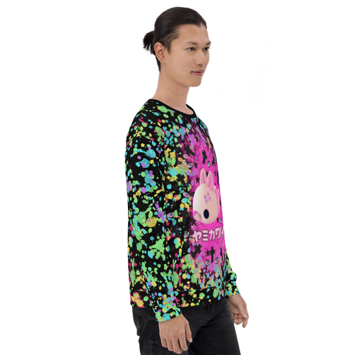 Patterned Sweatshirt | Yami Kawaii Mochi Mouse - Sweet Cokie