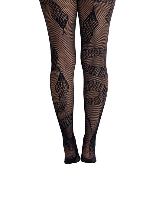 Snake Net Tights - Sweet Cokie