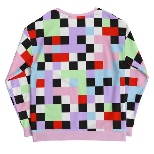 Yami Kawaii Mochi Mouse | Patterned Sweatshirt - Sweet Cokie