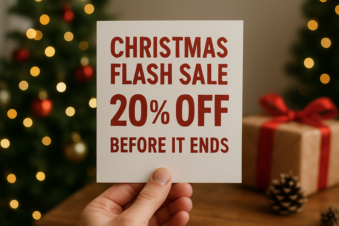Christmas Flash Sale Grab 20%OFF Before It Ends