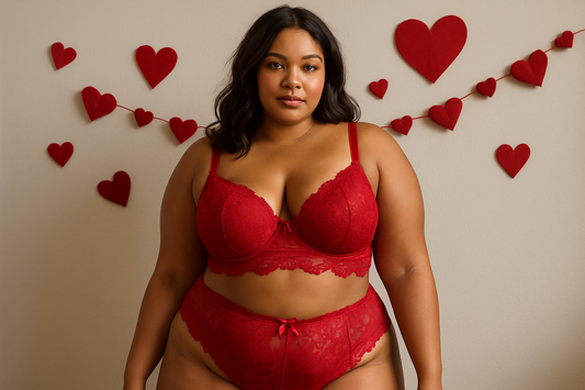 Valentines Day | Styling Plus Size Lingerie