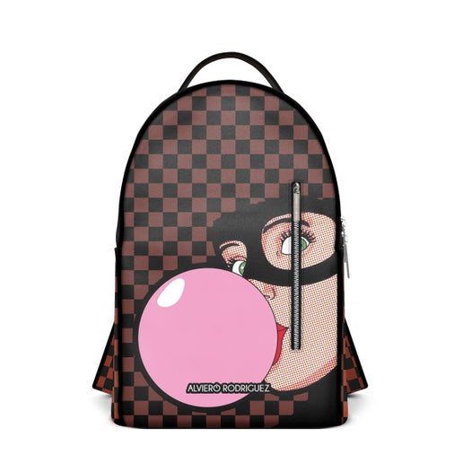 Alviero Street Backpack Bubblegum - Sweet Cokie 