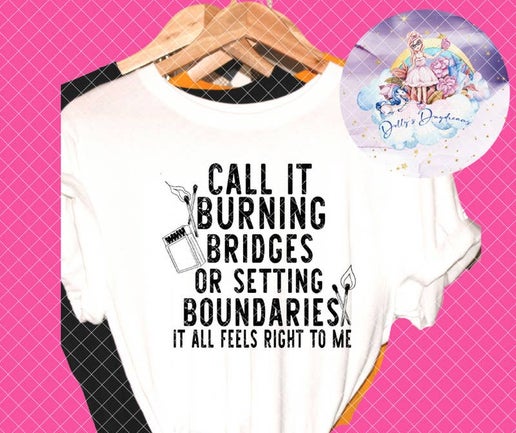 Bridge burning T-Shirt - Sweet Cokie 