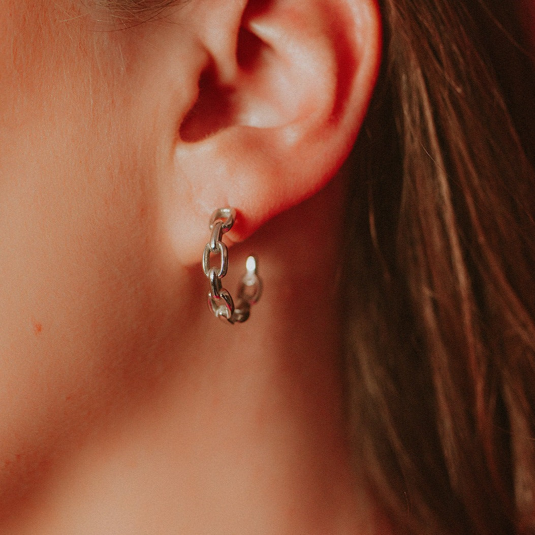 Chained Up Chain Earrings - Sweet Cokie 