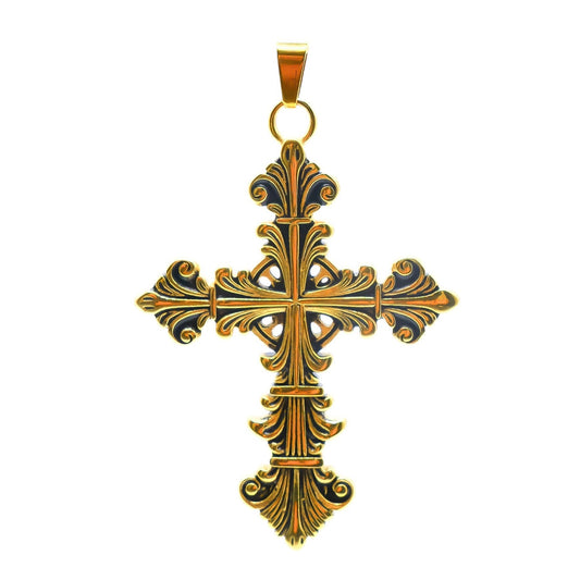 Charm Coven Lament Cross Charm Gold - Sweet Cokie 