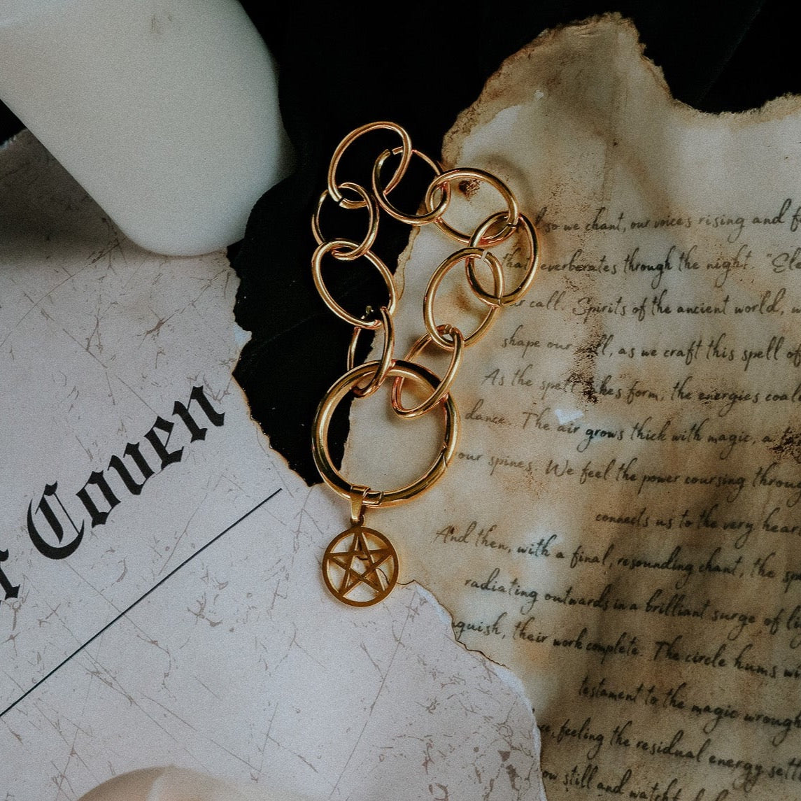 Charm Coven Talisman Bracelet Gold - Sweet Cokie 