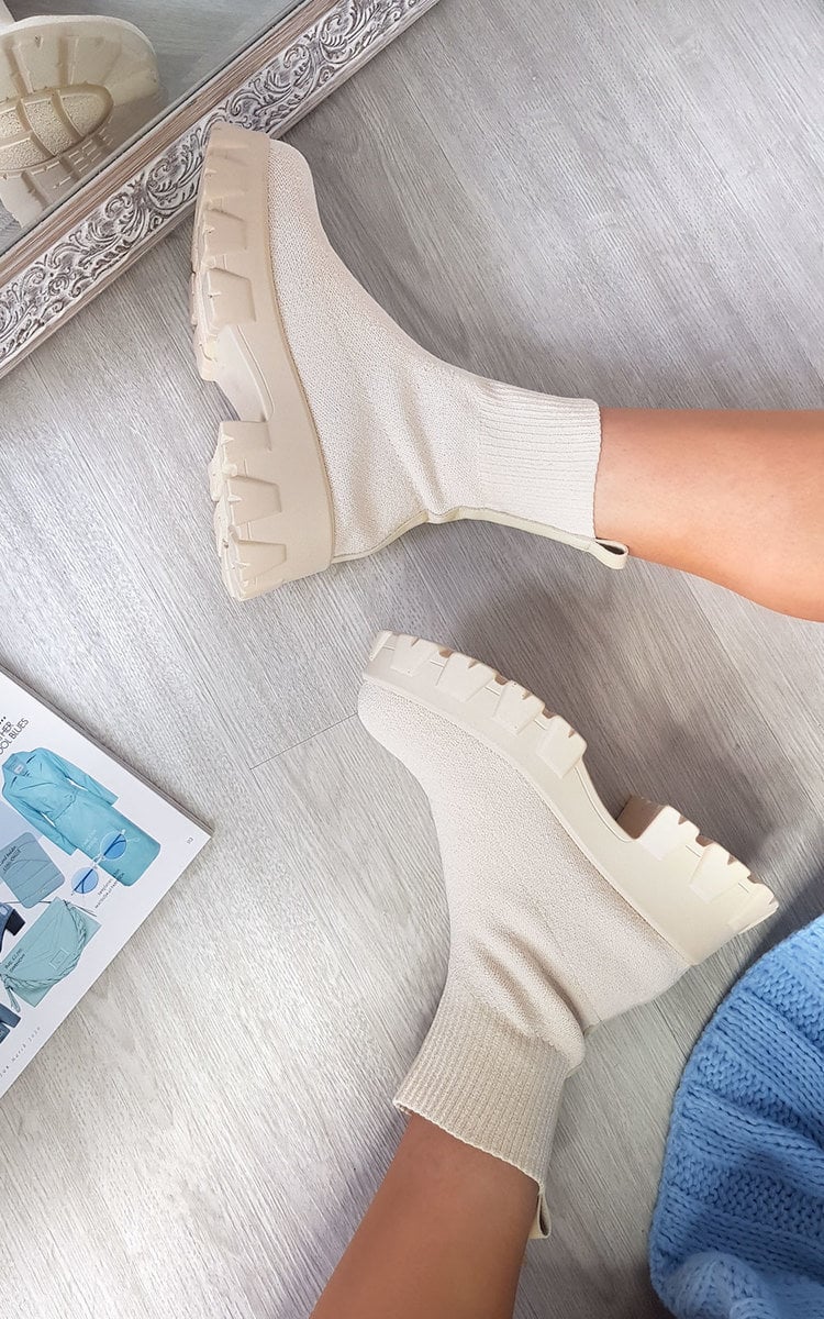 Chunky Sock Boots - Sweet Cokie 