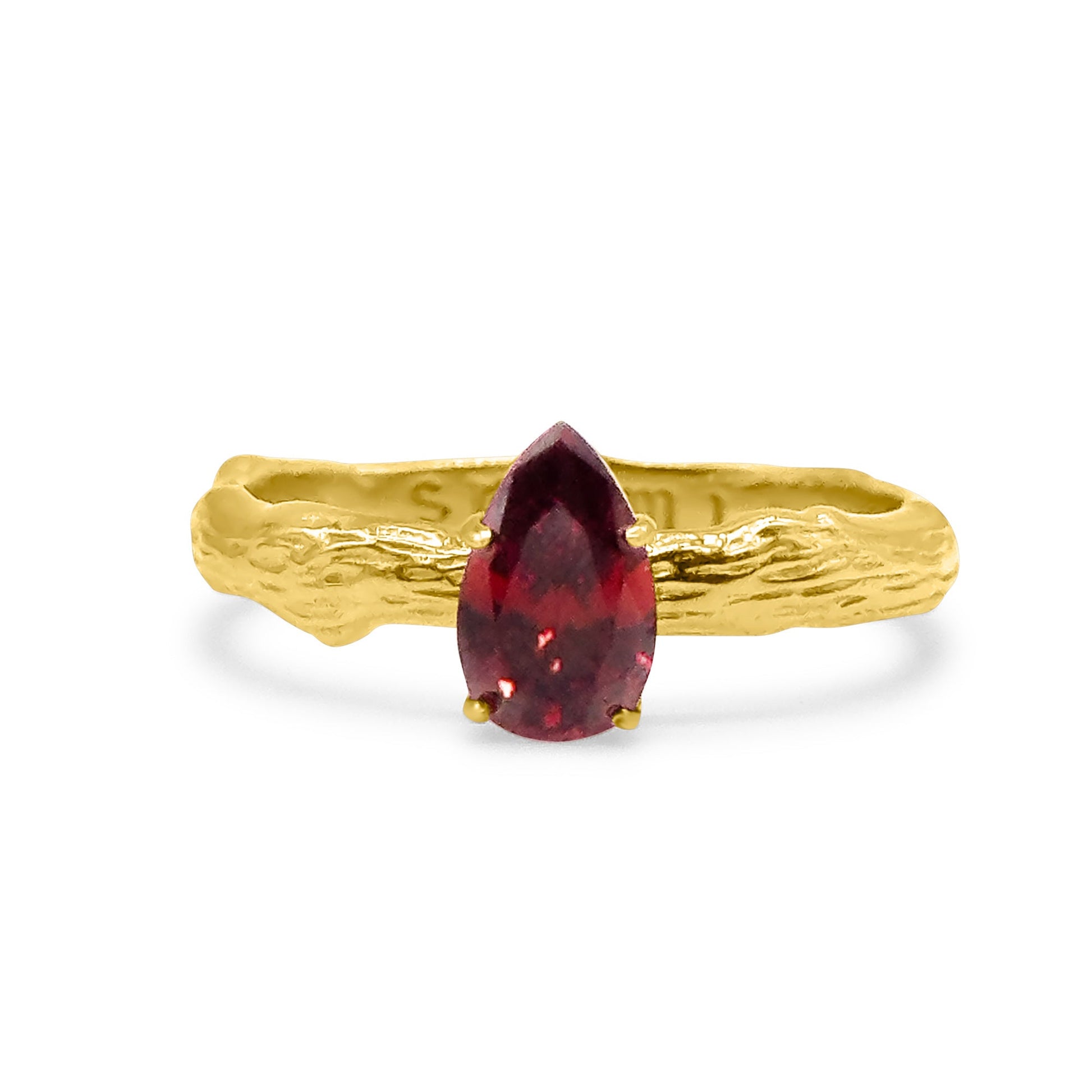Crimson Veil Ring Gold - Sweet Cokie 