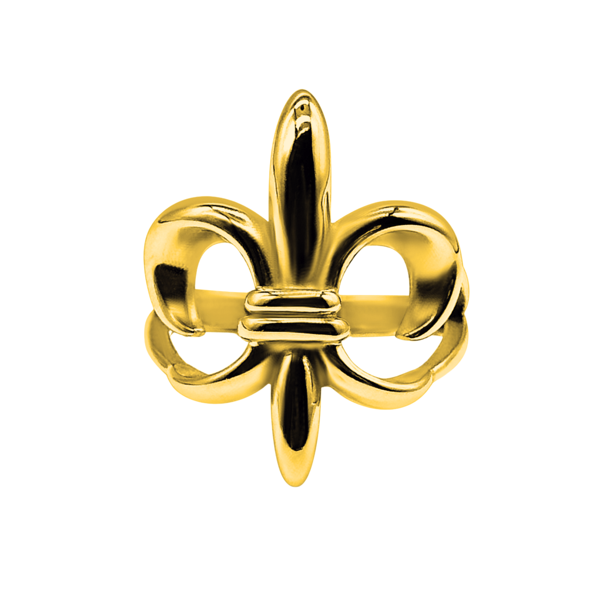 Gold Fleur De Lis Ring - Sweet Cokie 