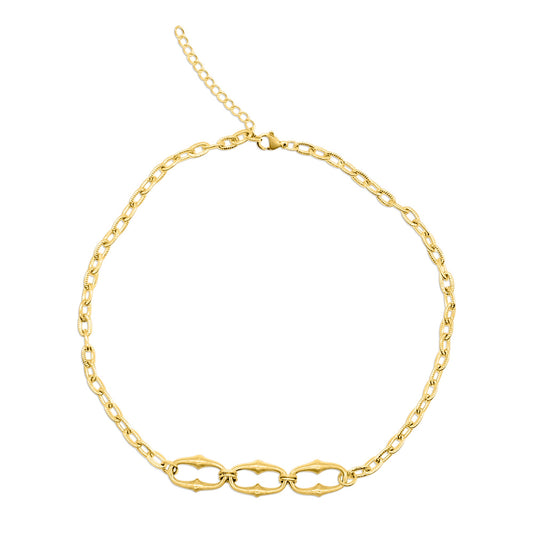 Gold Revenant Choker Necklace - Sweet Cokie 