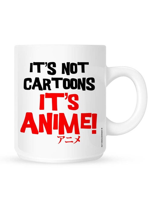 It's Not Cartoons It's Anime Mug - Sweet Cokie 