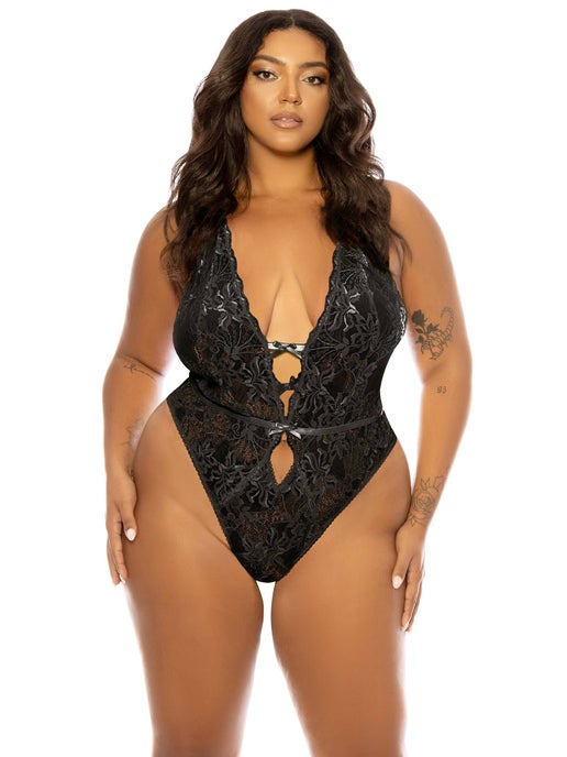 LAUREN LACE TEDDY - Sweet Cokie 