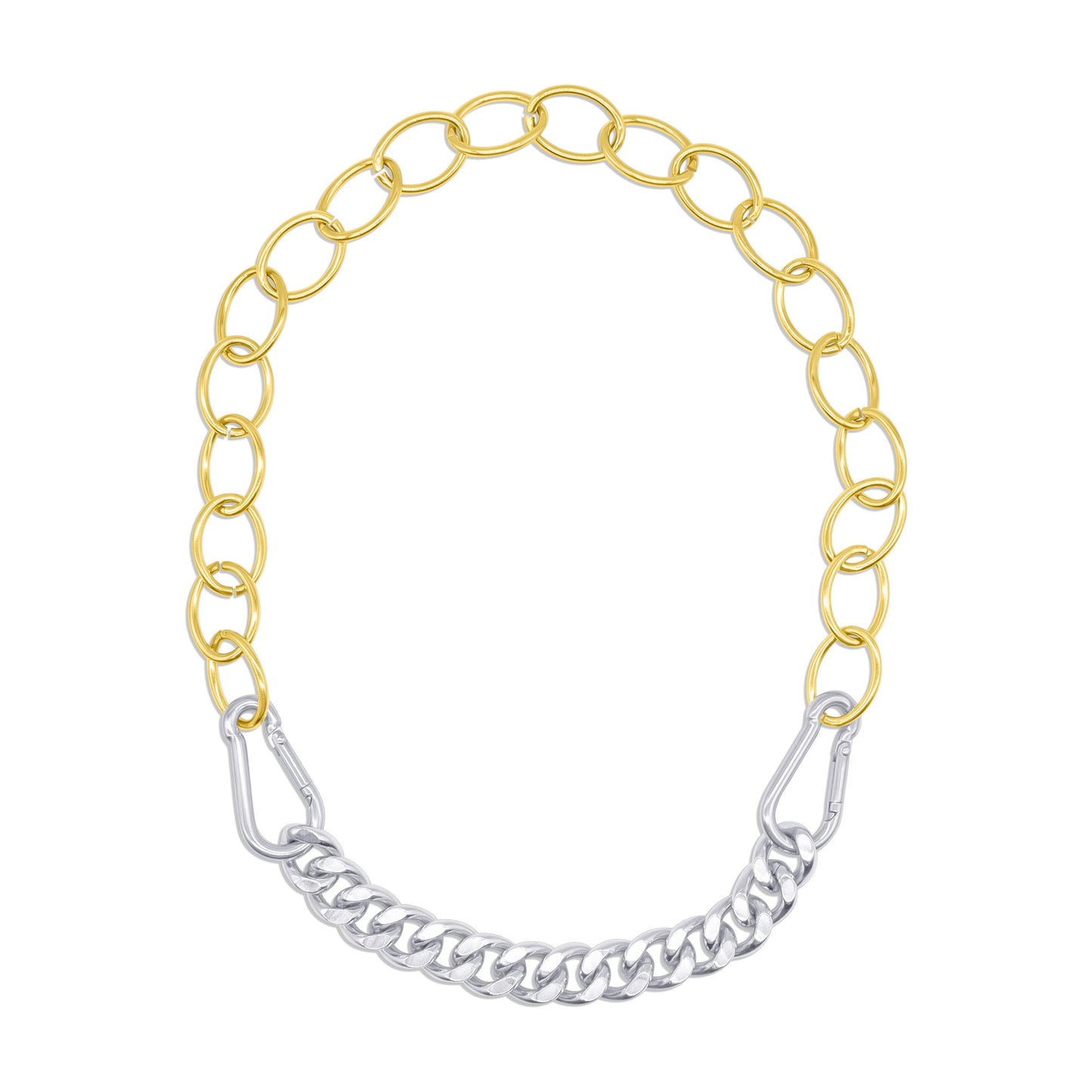 ML x Amy Hanson Anarchy Mixed Metal Necklace - Sweet Cokie 