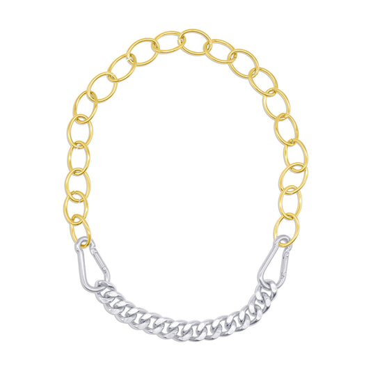 ML x Amy Hanson Anarchy Mixed Metal Necklace - Sweet Cokie 