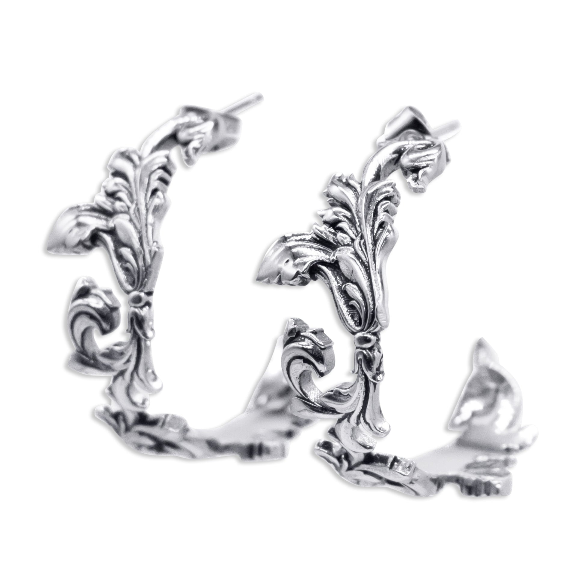 Malice Filigree Hoop Earrings - Sweet Cokie 