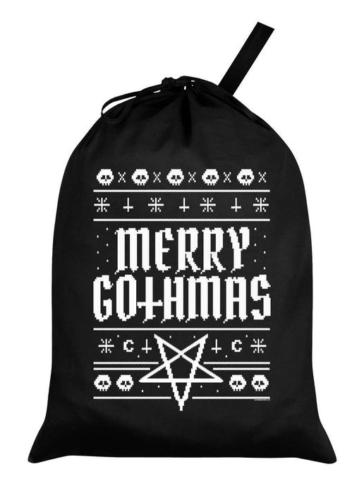Merry Gothmas Black Santa Sack - Sweet Cokie 