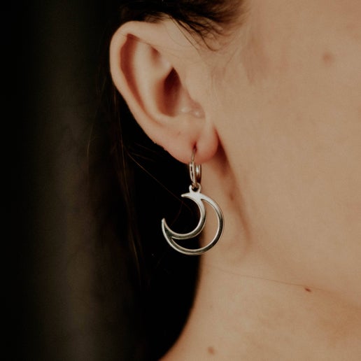 Moonstruck Hoop Earrings - Sweet Cokie 