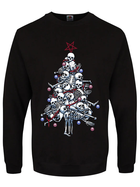Pile o' Bones Black Christmas Jumper - Sweet Cokie 
