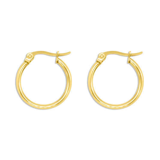 Plain Hoops Gold - Sweet Cokie 