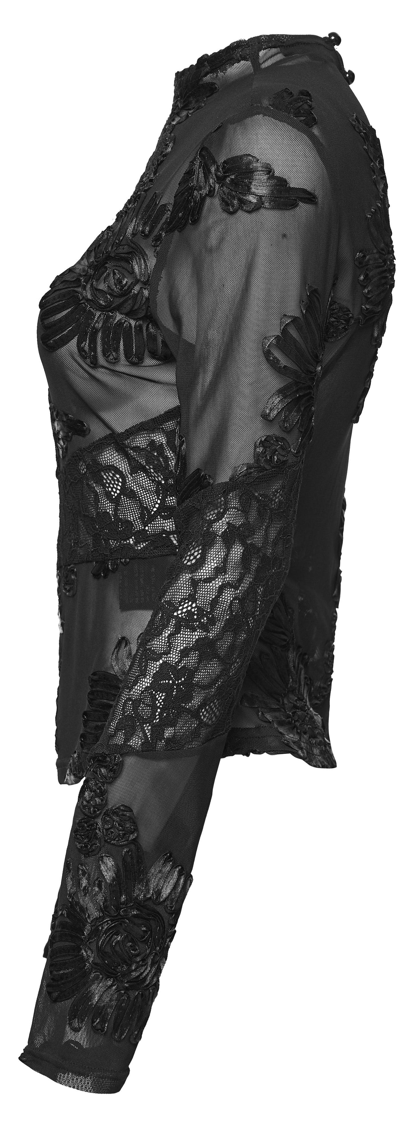Punk Rave Goth Lace Undershirt - Sweet Cokie