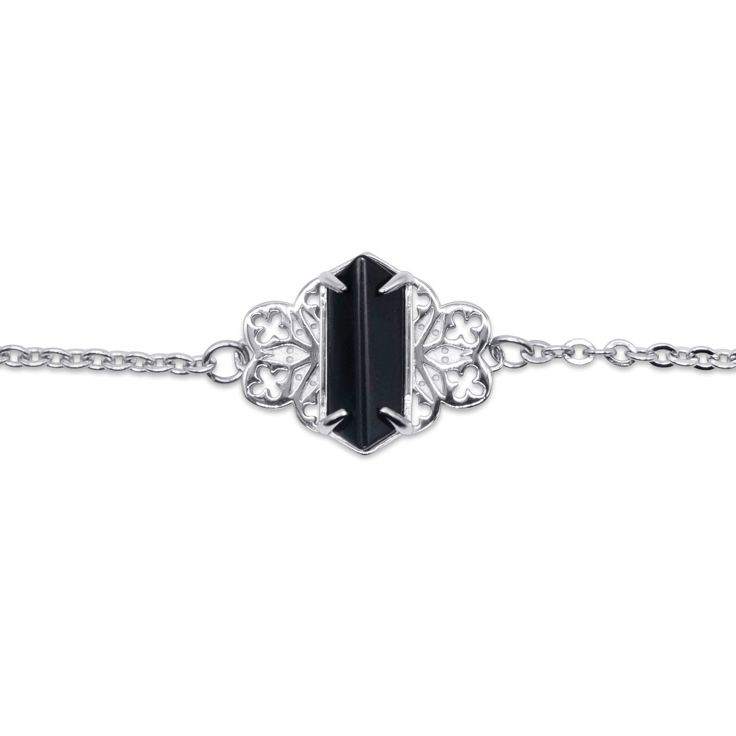 Repent Medieval Black Gemstone Choker Necklace - Sweet Cokie 