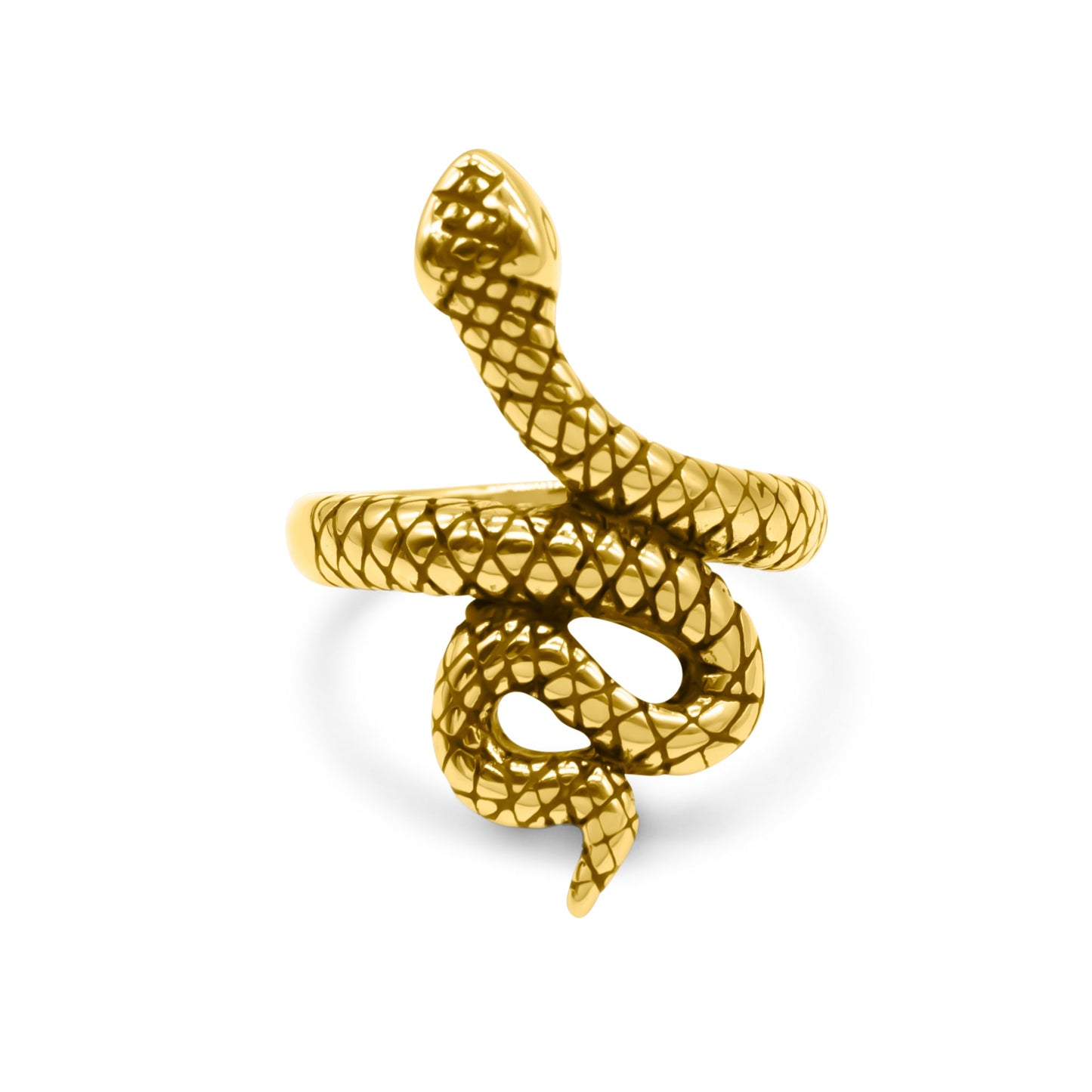 Serpent's Lair Gold Snake Ring - Sweet Cokie 