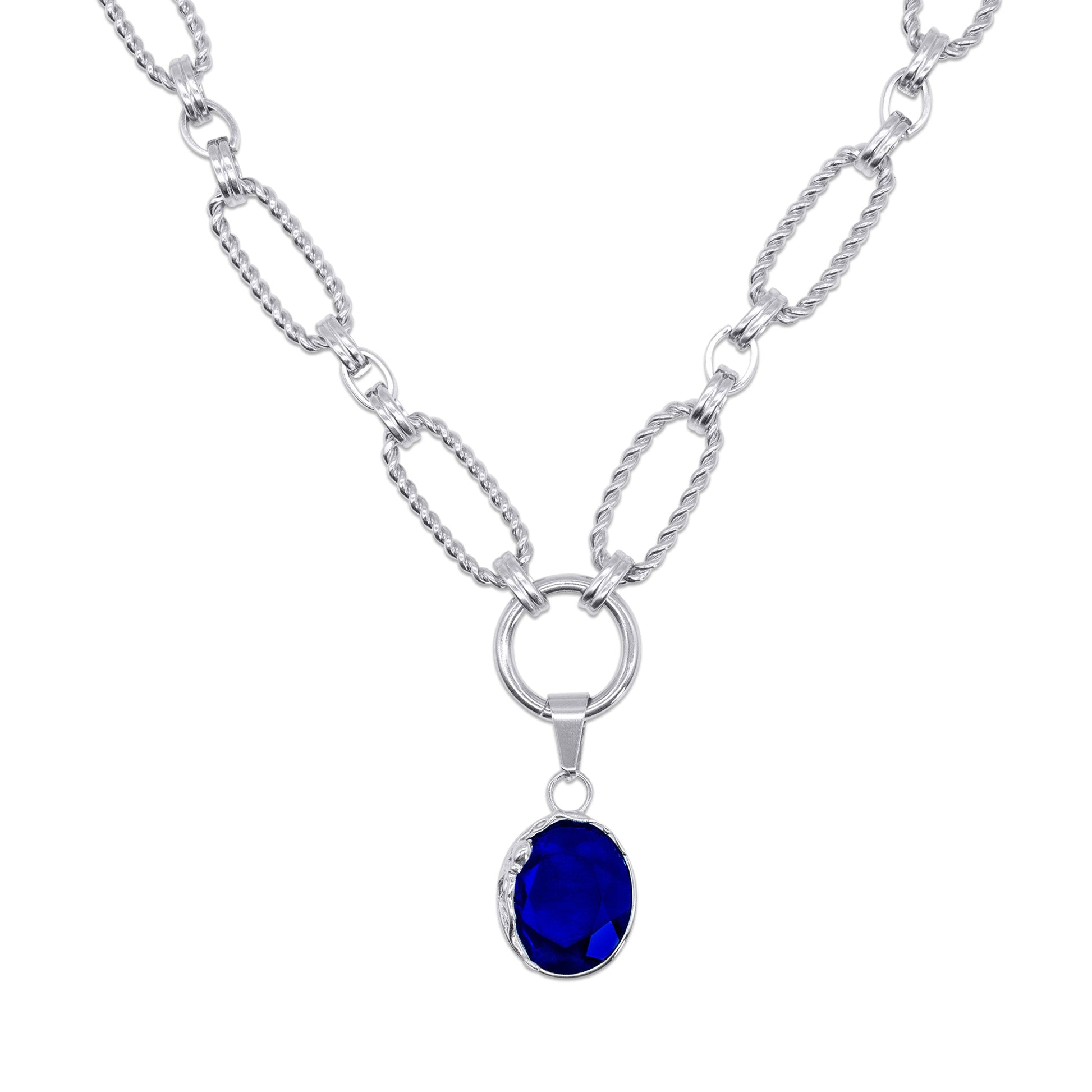 Tentacle of the Tides Blue Stone Necklace - Sweet Cokie 