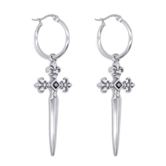 Truth teller Dagger Earrings - Sweet Cokie 