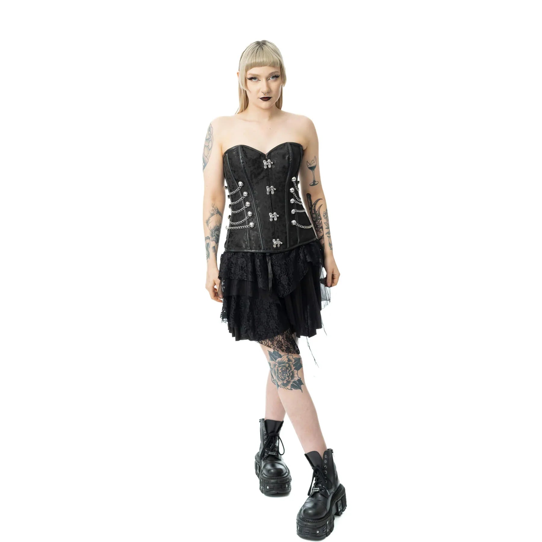 Vixxsin Steam Siren Corset - Sweet Cokie
